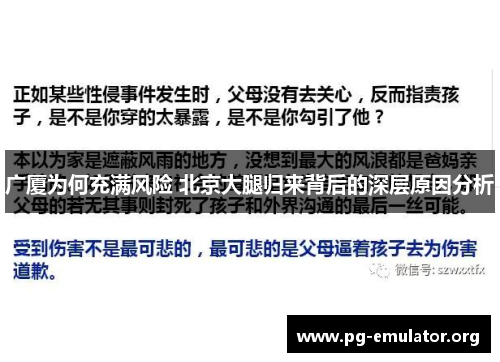 广厦为何充满风险 北京大腿归来背后的深层原因分析
